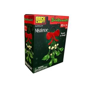 Bricktanicals Mistletoe Brick Building Set Brick Craft Holiday Floral Christmas